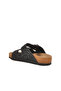 Black Stone Embroidered Lightweight Women's Slippers Pc-7552 Z - 4