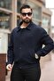 Unisex Oversized Light Thin Self-Patterned Spring Jacket - 3