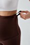 Ribbed Above Knee Biker Stretchy Adjustable Waist Maternity Leggings F13 - 5