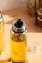 2-Piece Glass Oil Pot 500 ml Non-Drip Oil Pot with Stand - 3