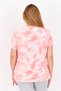 Women Sportswear Fit Short Sleeve Running T-Shirts, Coral Pink - 4