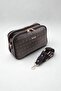 Medium Size Leather Daily 5 Compartment Cross Women's Shoulder Bag Messenger Bag vk2057 - 6