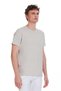 Stone Regular Fit 100% Cotton V-Neck T-Shirt - 3