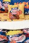 5-in-1 Comforter Set – Brushed Microfiber, Polyester Shell – Orange - 8