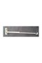 White Briz Curtain Rod (Butterfly Curtain Rod) 40-60cm - 2