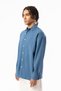 Thick Braided Twill Fabric Men's Long Sleeve Shirt, Men's Long Sleeve Shirt - 4
