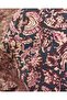 Cotton Viscose Voile Dark Blue Burgundy Colors Width: 135 cm - 5