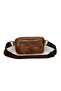 Genuine Leather Unisex Crossbody Bag - Adjustable Strap, Daily & Stylish Use, Tan 15X22 cm
