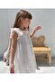 Girl's Daisy Embroidered Strap Dress - 6