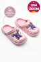 Children's Cross Slippers Pink Garden Slippers Beach Seaside Bathroom Slippers