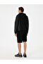 Black Comfort Fit Knitted Shorts 50306935-Vr046 - 4