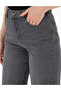 Anthracite High Waist Flare Fit Jean Pants 50307839-Vr046 - 5