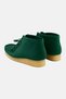 Women Wallabee Standard Lace Up Casual Shoes, Teal Green - 2