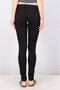 Women Skinny Fit Solid Stretchable Jegging, Black - 4