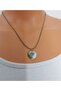 Liar Stone, Faux Leather Cord Necklace - 3
