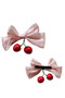 Cherry Figured Stone Detail Pen Clasp - 4