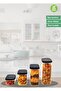 10-Piece Storage Container Set, Leak-Proof Food and Grain Box, Airtight - 2