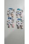 4 Pieces Letter R Width 5 cm Length 7 cm Felt Flower Embroidered Coat of Arms Patch