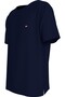 Crew Neck Slub Tee Men's Blue T-Shirt - Um0Um03527 - 2