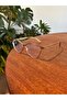 Köln Light Brown Cat Eye Flexible Metal Hinged Glass Attachable Blue Light Protection Glasses - 6
