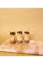 1 Piece Glass Fanus Cork Lid Match Holder - 4