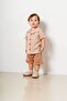 Baby Boy Kids Cream Cotton 2 Piece Set First I'M Trend Fashion Bottom Top Set - 3