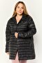 Women Sportswear Fit Long Sleeve Outdoor Jacket, Black