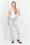 Women Skinny Fit Floral Print Non Stretchable Denim Jeans, Multicolor - 4