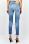 Women Regular Fit Washed Stretchable Jeans, Light Blue - 3