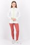 Women Sportswear Fit Long Sleeve Ultrawave Running Jacket, White/Lime - 4
