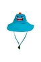 5-9 Years Unisex Children's Lace-Up Fedora Hat with Whistle Toy