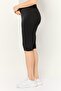 Women Sportswear Fit 3/4 Training Capri Tights, Black - 3