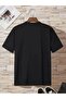 Unisex Black Coffee and Teddy Bear Printed Oversize Cotton Summer Breathable Casual Stylish T-Shirt - 2