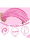 Pink Colored 50 Pieces Chenille, Feather Wire, Educational Chenille Set, 30 Cm, Plush Wire - 7
