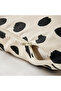 Polka Dot Throw Pillow Cover 50X50 cm Square Cushion Cover Off-White-Black Dot Patterned Cover, Inner Insert Not Included - 4
