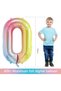 Balon Gradient Flippy, Cifra, 100 cm, , Πολύχρωμο, Cifra 0 - 5