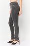 Women Skinny Fit Washed Stretchable Jeans, Grey - 2