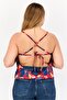 Women Square Neck Sleeveless Floral Print Tank Top, Multicolor - 3