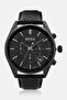 Men 1513880 Analog Stainless Steel Watch 44 mm, Black