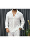 2-Piece Combination Shirt and Trousers Alas Wrinkled Fabric - 2