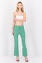Women Straight Across Strapless Brand Logo Tube Top, White - 4