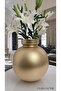 Decorative Special Design Modern Stylish Gold Vase 22*24*11
