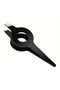 black High Precision Eyebrow Tweezers for Eyebrows Facial Hair and Vellus Hair - 7