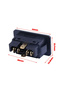Universal Cars Power Switch Button With Green Light 6-Pin 12/24V 10A ON/OFF Window Glass Lifter S... - 6