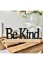 LOVE Inspirational Black Wooden Table Sign - Motivational Home Decor Centerpiece - 5