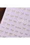 JO-2530 6PCS 6pcs/set 3D Small Bow Ribbon Bowknot Y2K Nail Sticker Mini Kawaii Japanese Adhesive Dec - 2