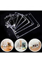 10x15cm Photo Frame Transparent Acrylic Photo Frame Magnetic Poster Display Stand Household Decorati