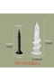 10 sets 13x42mm Self Drilling Drywall Anchor with Tapping Screw for Plasterboard Gypsum Hollow Cavit - 4