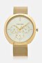 Women 25200339 Stainless Steel Analog Watch 38 mm, Gold