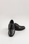 Men's Leather Black Shoes/Lace-up Black Stylish Men's Shoes/Suit Shoes - 3